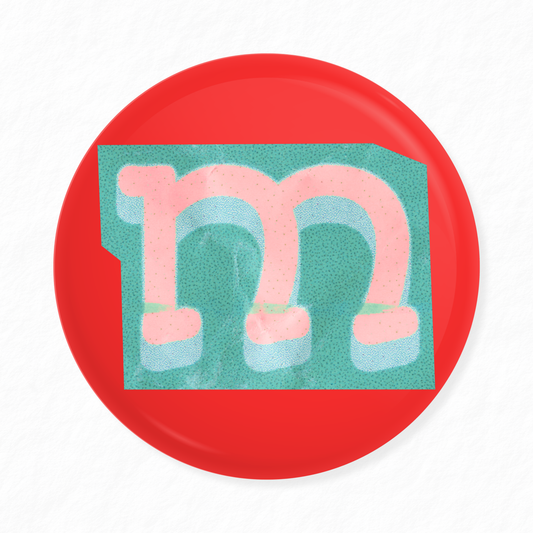 M - R Letter Magnets