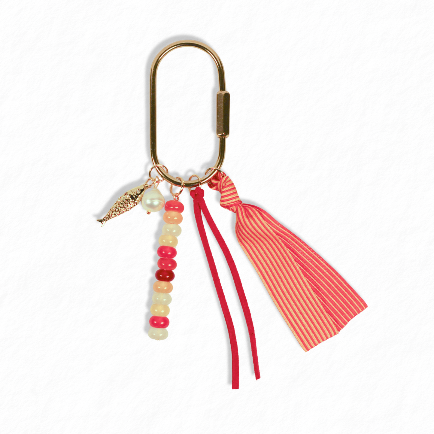 Pink Bag Charm