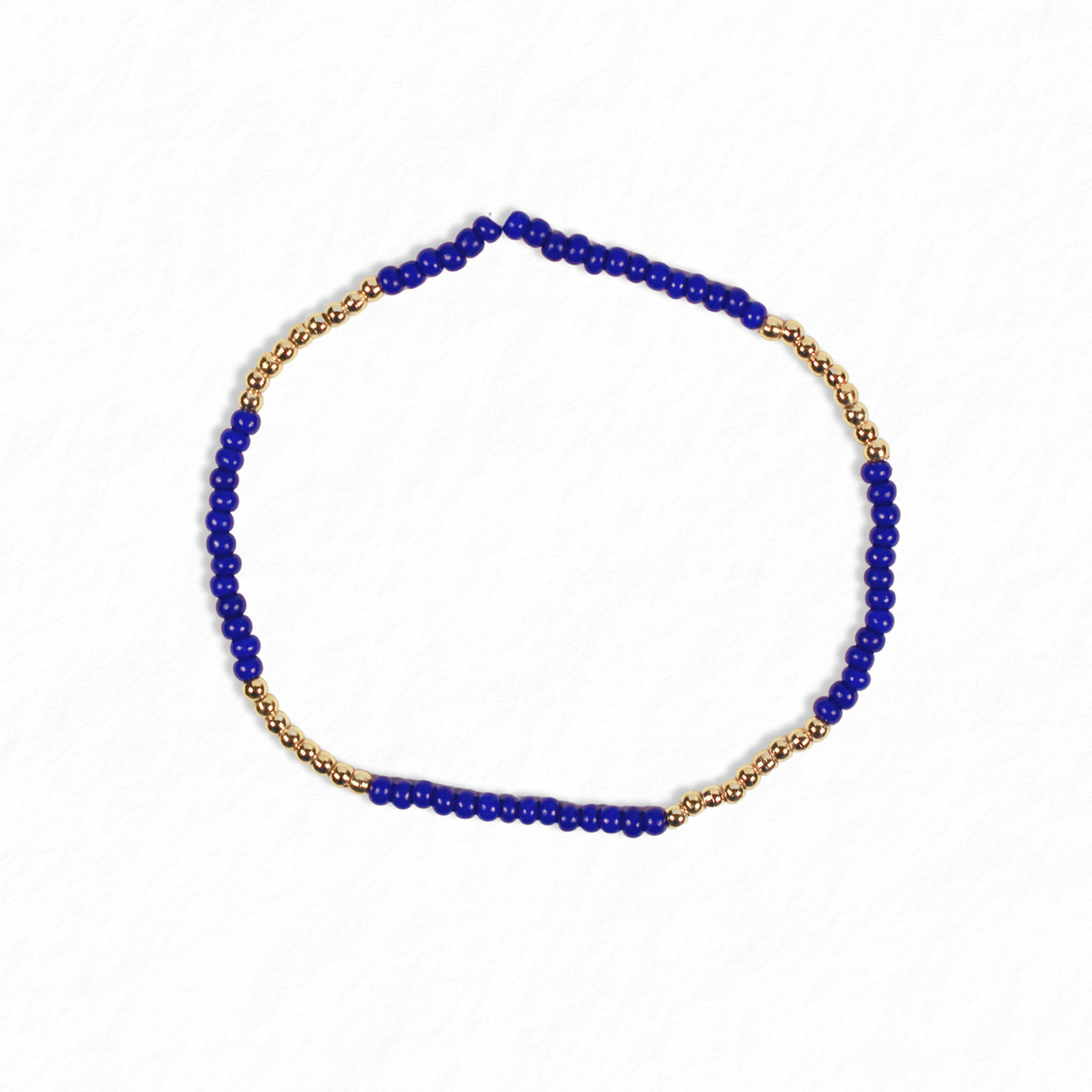 Purple Seed Bead Bracelet