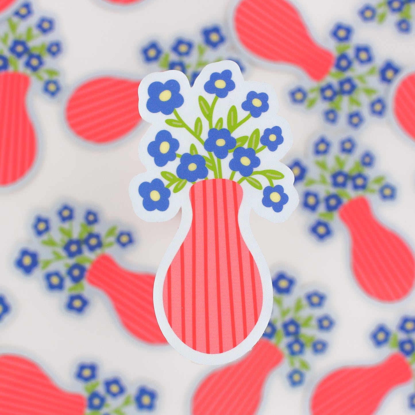 Flower Vase Sticker
