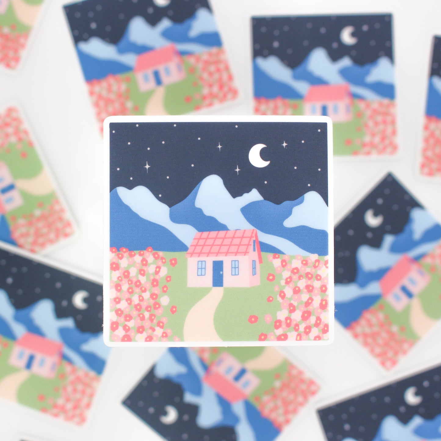 Cottage Sticker