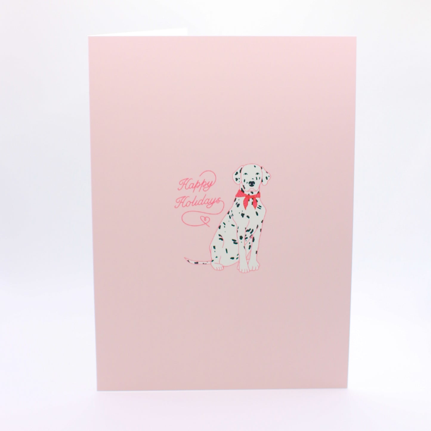 Holiday Dalmatian Card