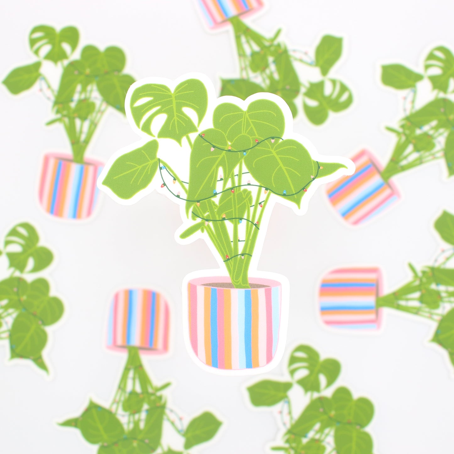 Christmas Plant Sticker