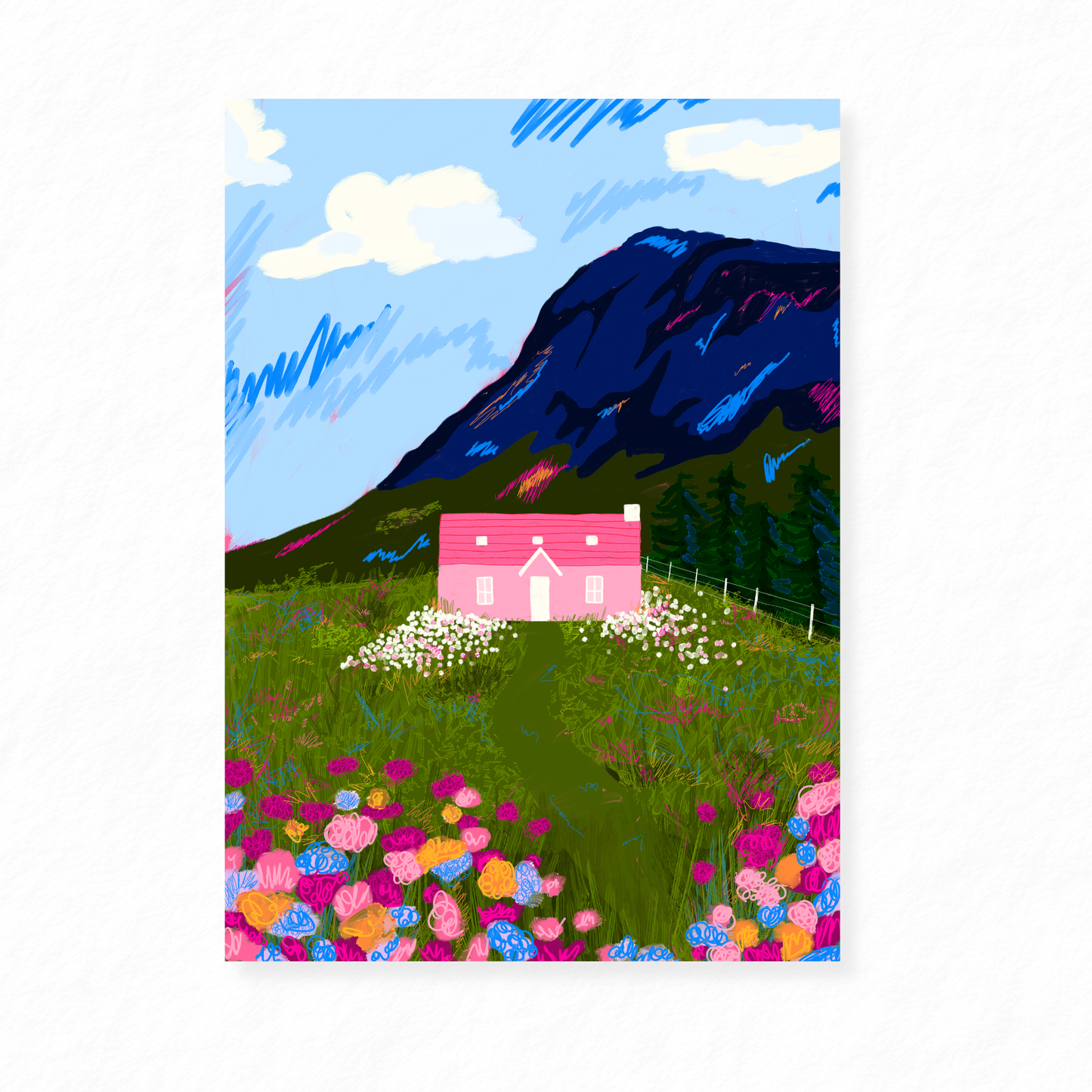 Cottage Print