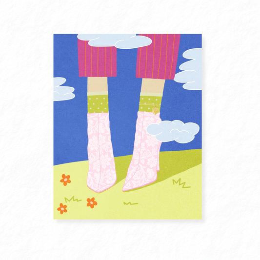In The Clouds Print