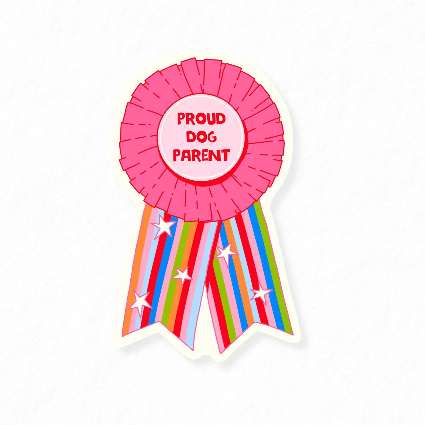 Proud Dog Parent Sticker