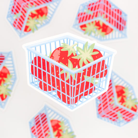 Strawberry Fields Sticker