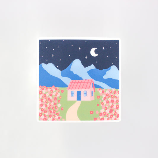 Cottage Sticker