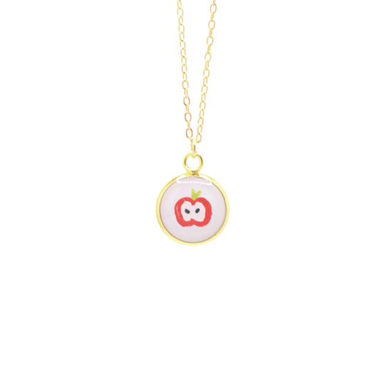 An Apple a Day Necklace