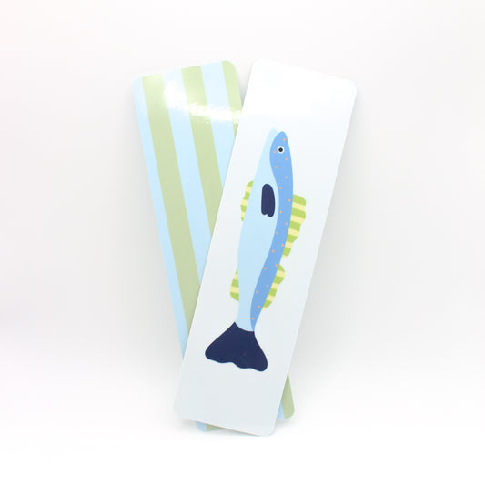 Blue Fish Bookmark