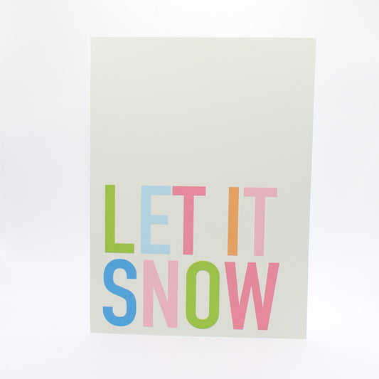 Let it Snow Card