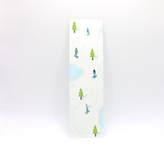 Skiing Bookmark