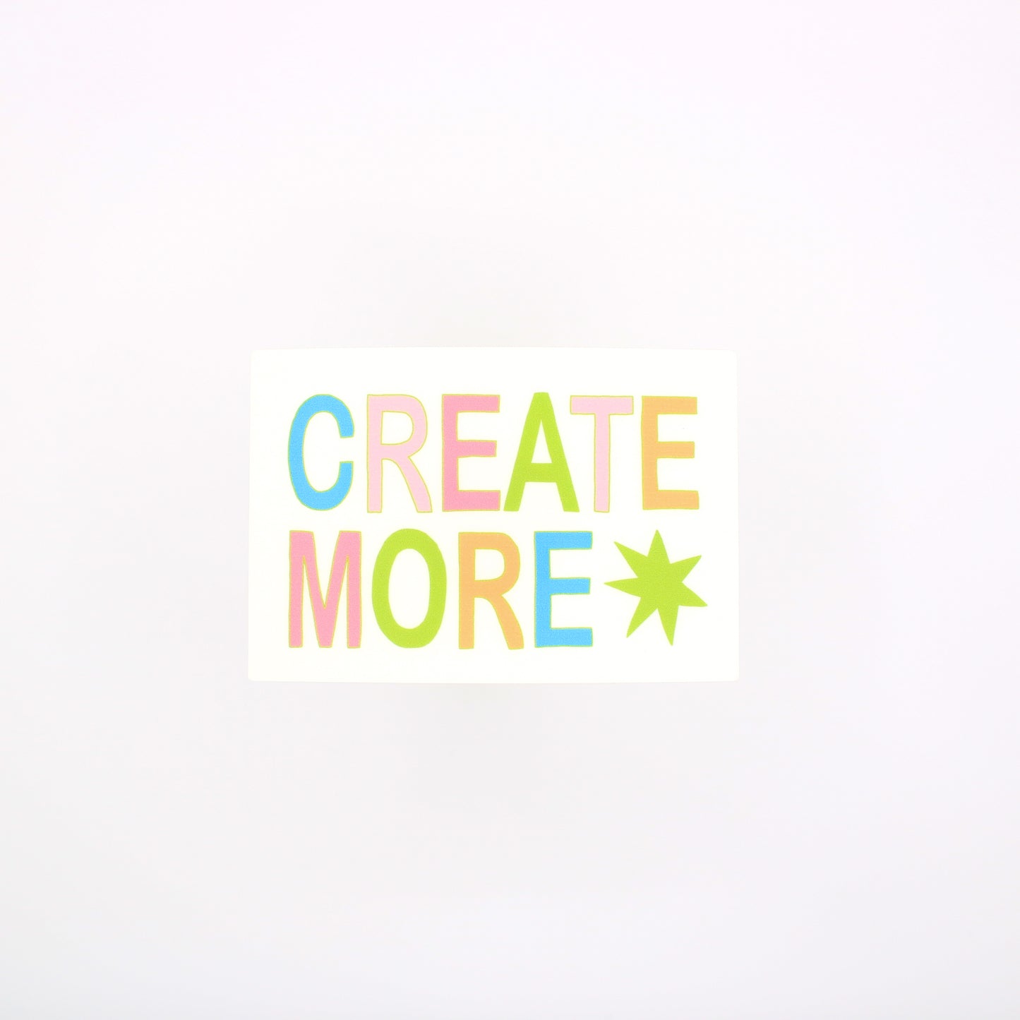 Create More Sticker