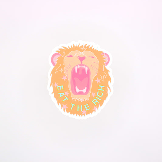 Eat the Rich Sticker