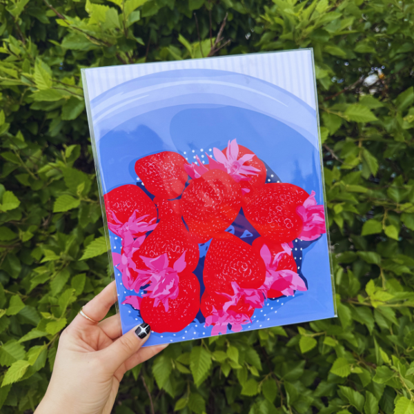 Strawberry Print